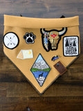 RANGER (Tan)- Adjustable Dog Bandana