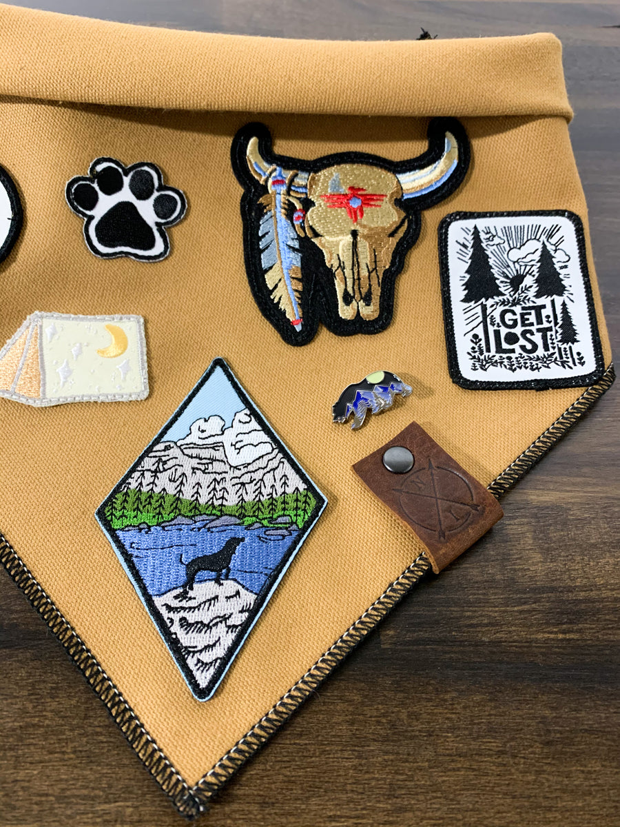 RANGER (Tan) Adjustable Dog Bandana Native Instinct Co