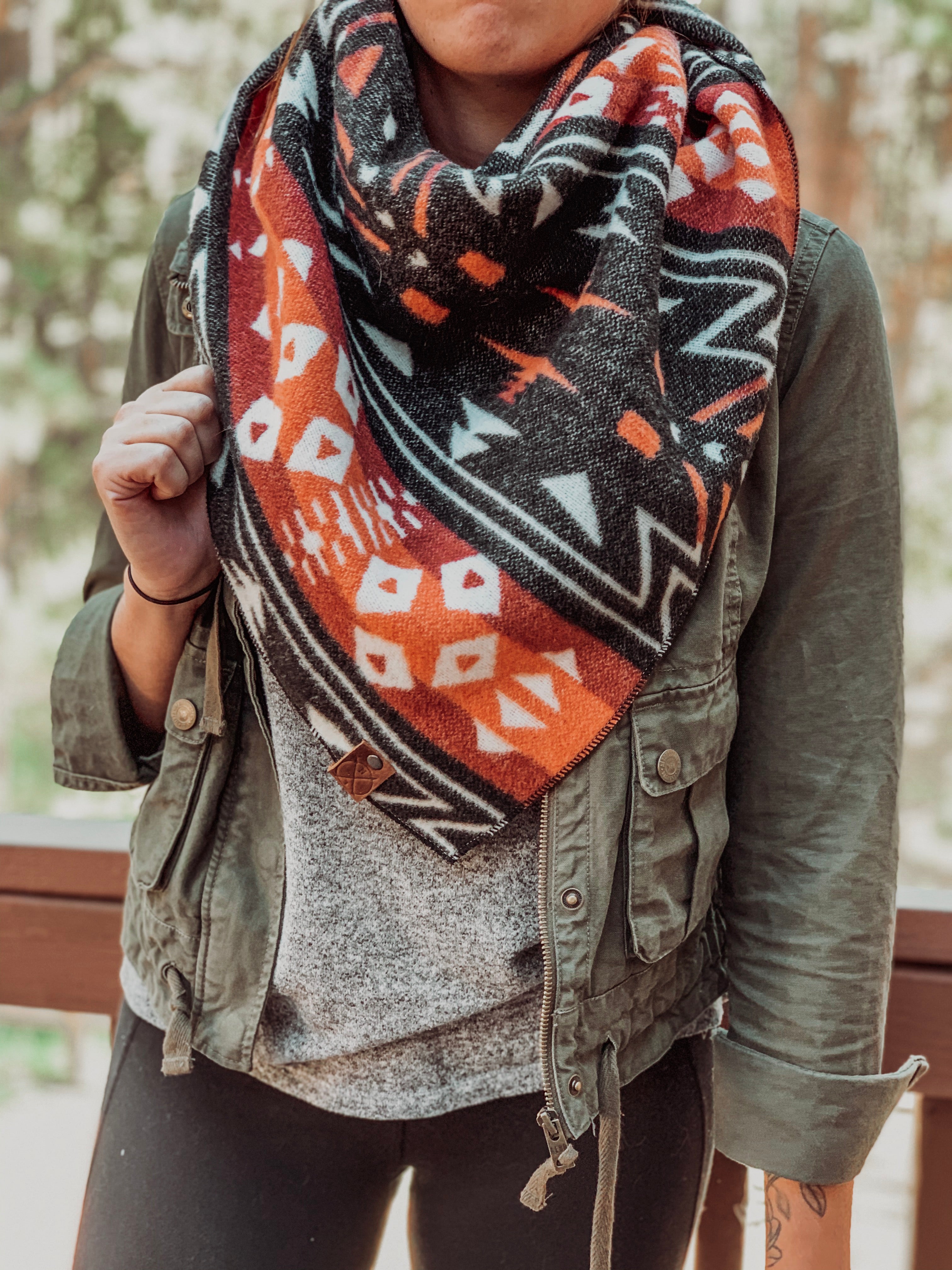 【ANCELLM / アンセルム】WOOL BLANKET SCARF ANCELLM / アンセルム】WOOL BLANKET SCARF